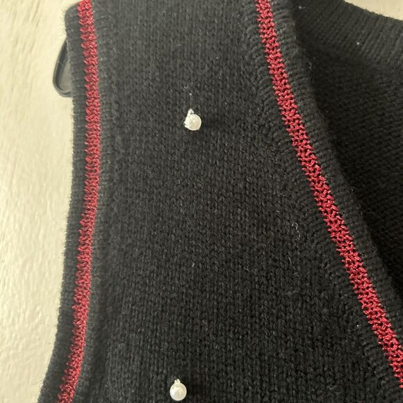 Hansel & Gretel Stylish Xmas Christmas Sweater Vest Medium 8-10 Gingerbread Hous - Picture 6 of 12